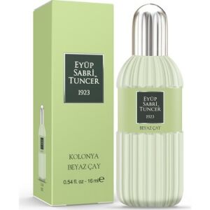 Eyüp Sabri Tuncer Kolonya Beyaz Çay Cam Şişe 16 ml