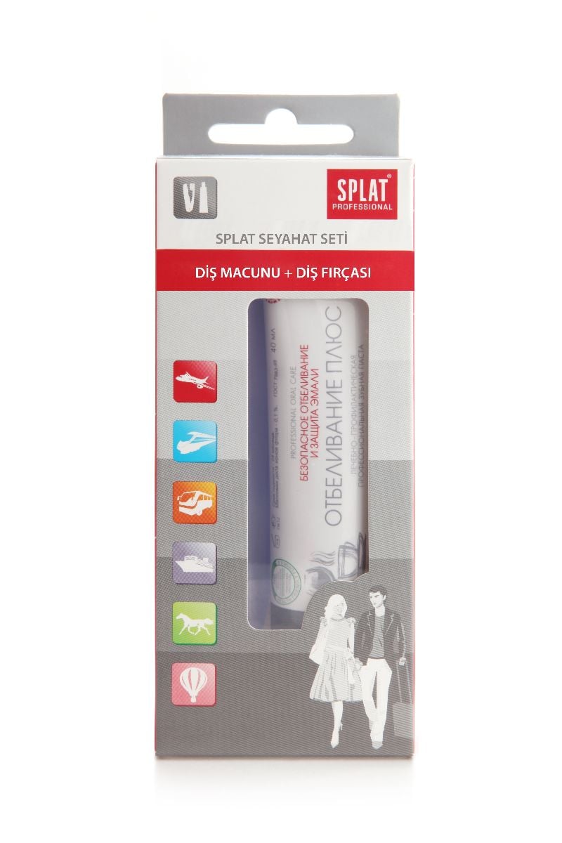 SPLAT MAC WHITE PLUS SEYAHAT SETI+FIRCA 40 ML