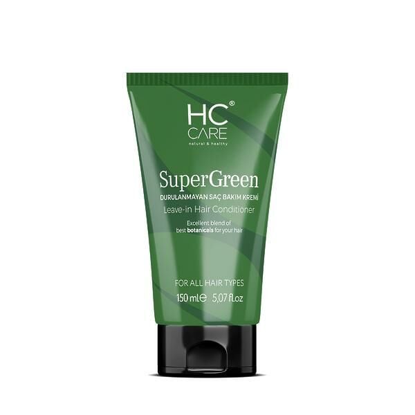 HC Care Super Green Durulanmayan Saç Bakım Kremi 150 ml