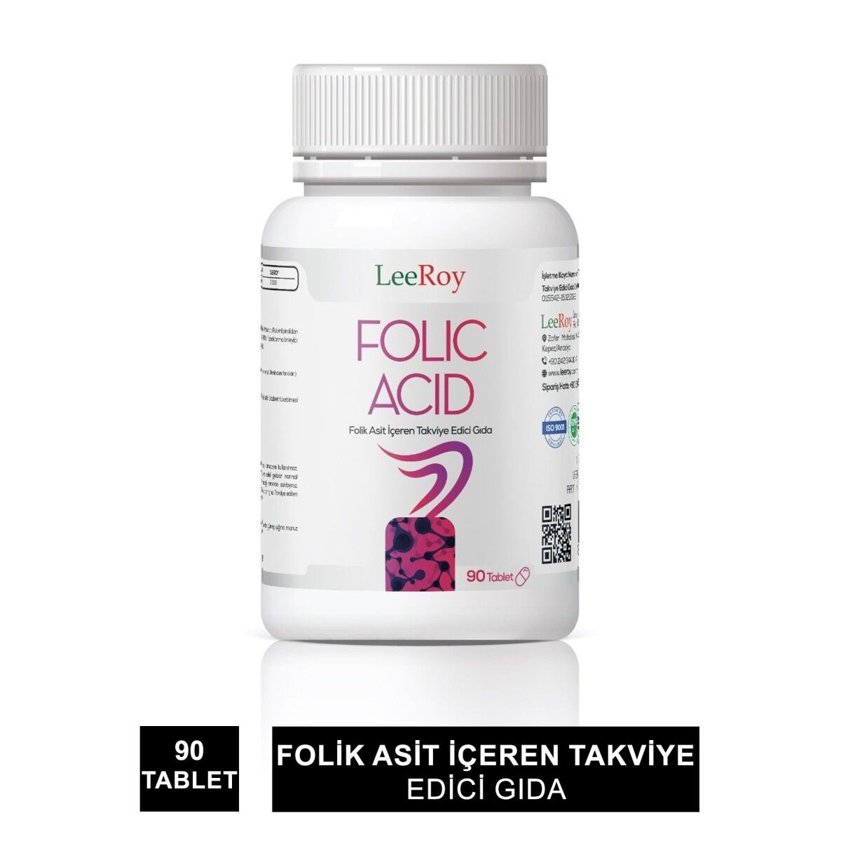 Leeroy Folic Acid 90 Tablet