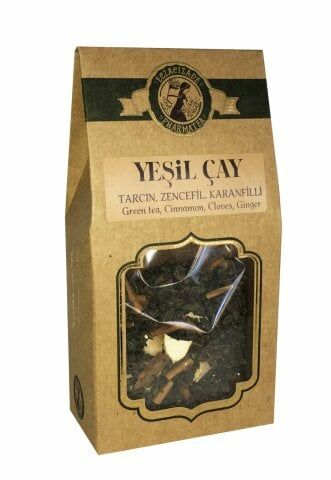 Eczacızade Yeşil Çay Tarçın Zencefil Karanfil 100 gr
