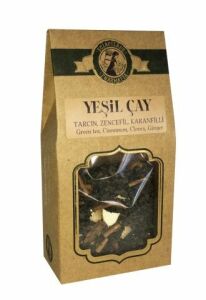 Eczacızade Yeşil Çay Tarçın Zencefil Karanfil 100 gr