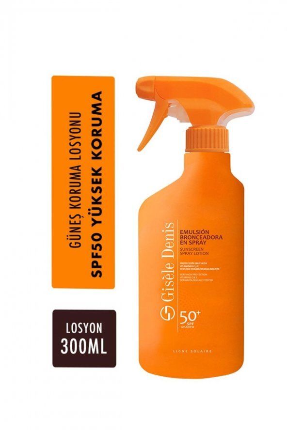 Gisele Denis Sunscreen Lotion Güneş Koruma Losyonu SPF50+ 300 ml