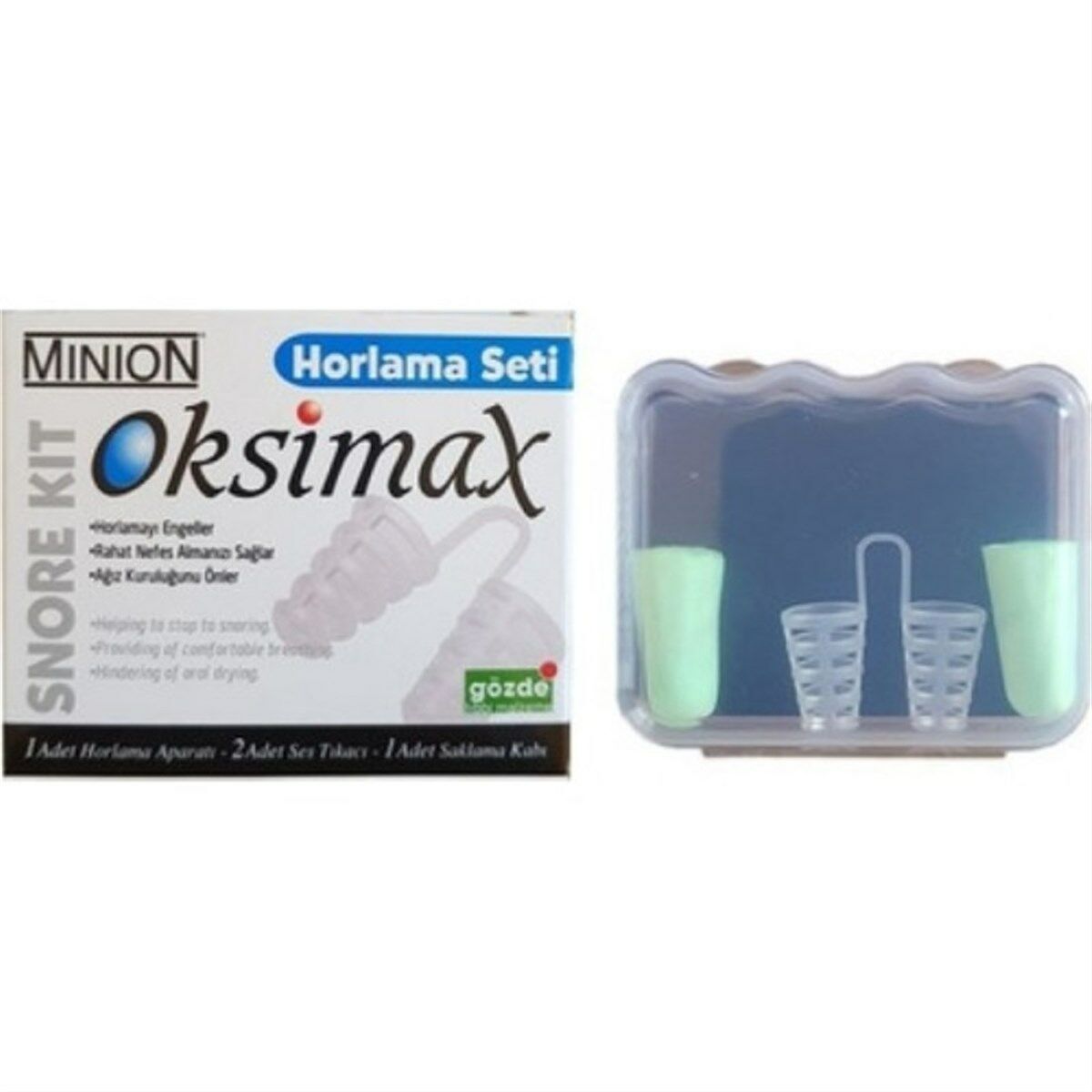 Minion Oksimax Horlama Aparatı Fanus Box 15'li