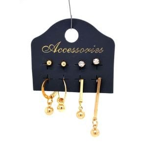 Dörtlü Spor Küpe 0200-94