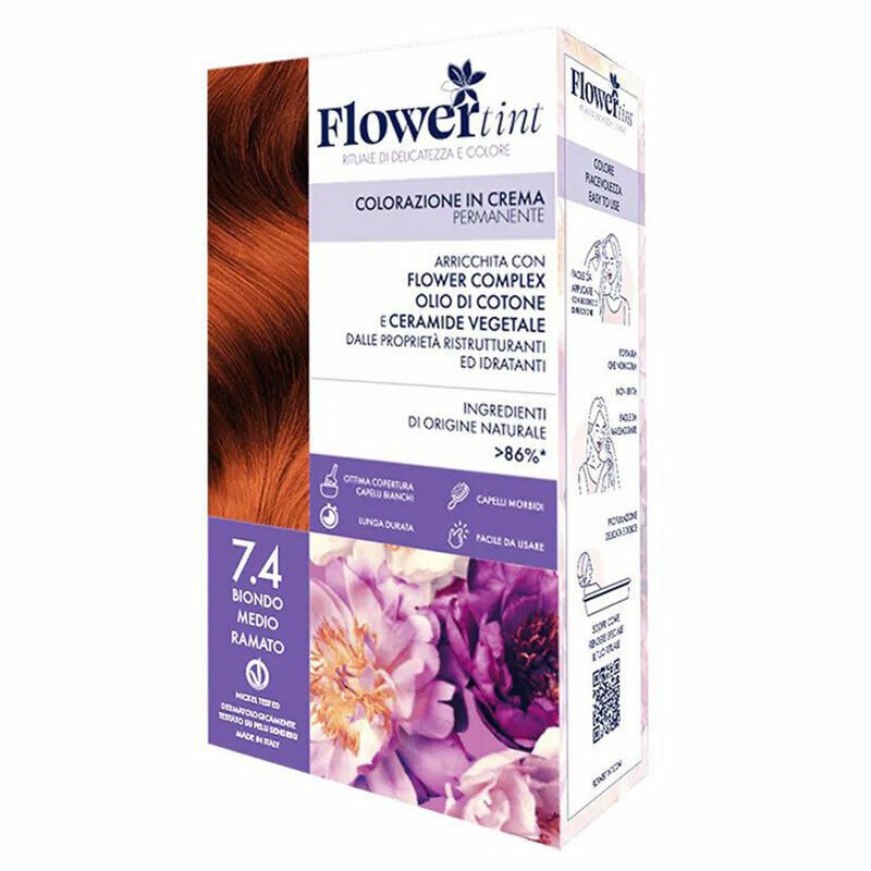 Flowertint Biondo Medio Ramato Saç Boyası 7,4