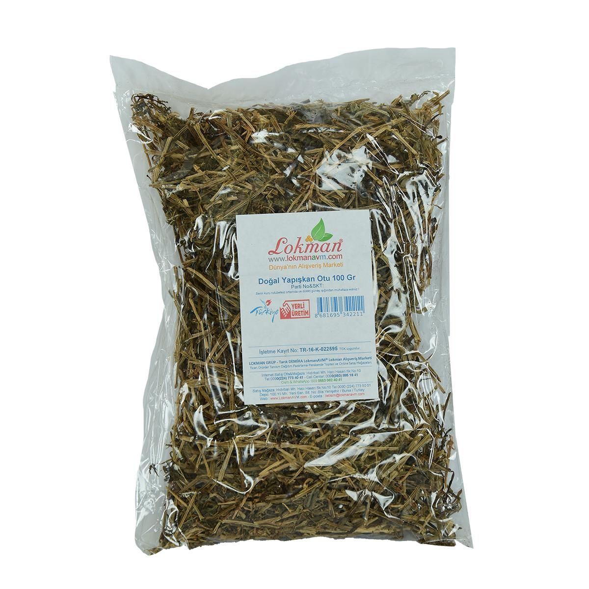 Lokmanavm Yapışkan Otu Doğal 100 gr