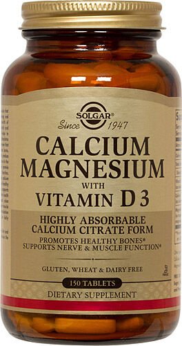 Solgar Calcium Magnesium Vitamin D3 150 Tablet