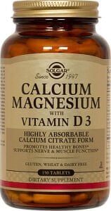 Solgar Calcium Magnesium Vitamin D3 150 Tablet