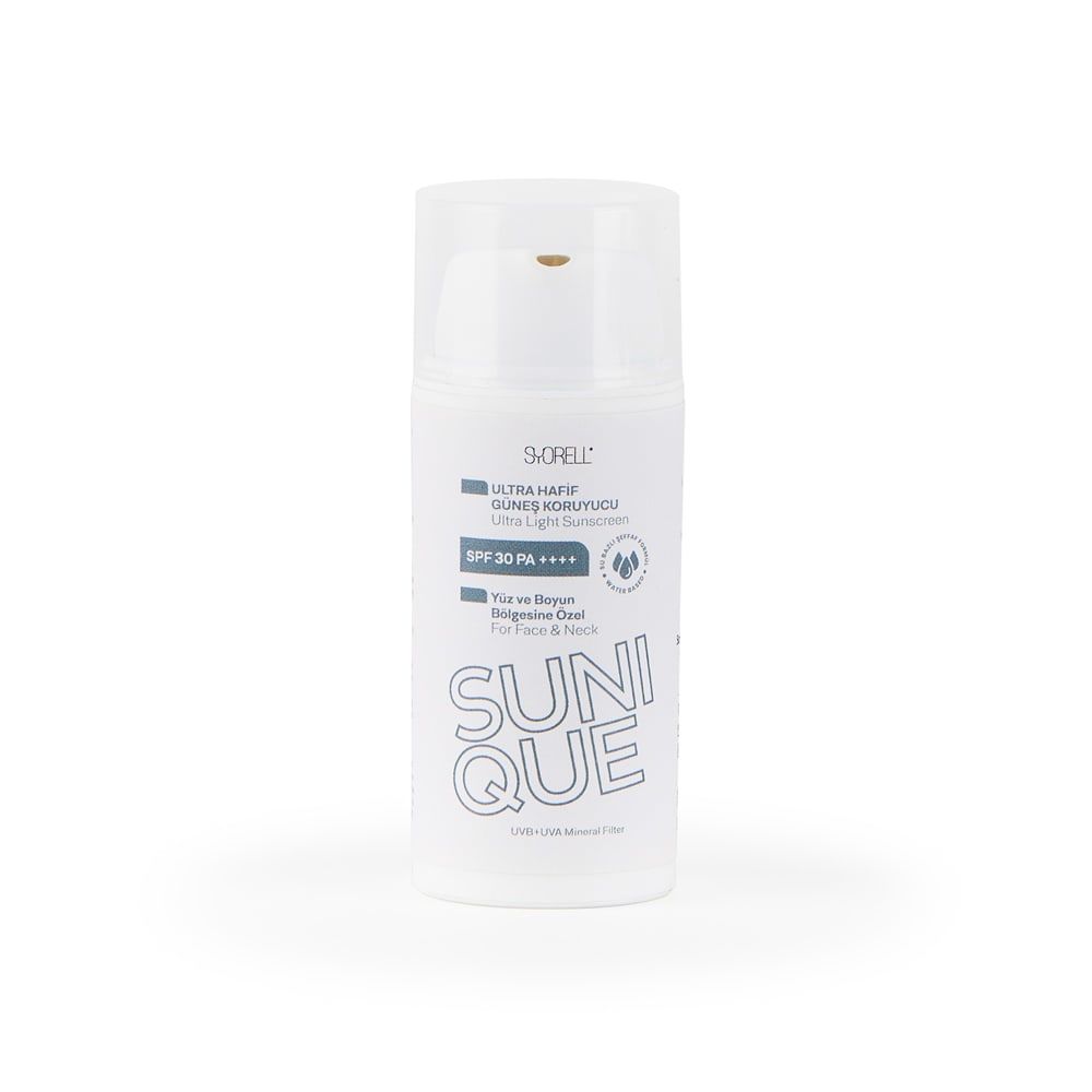 Syorell Sunique Yüz ve Boyun Bölgesi İçin Güneş Koruyucu Krem SPF30 50 ml