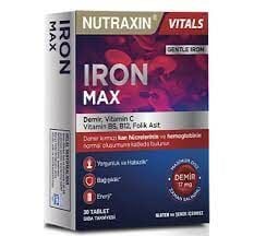 Nutraxin Iron Max 17 mg 30 Tablet