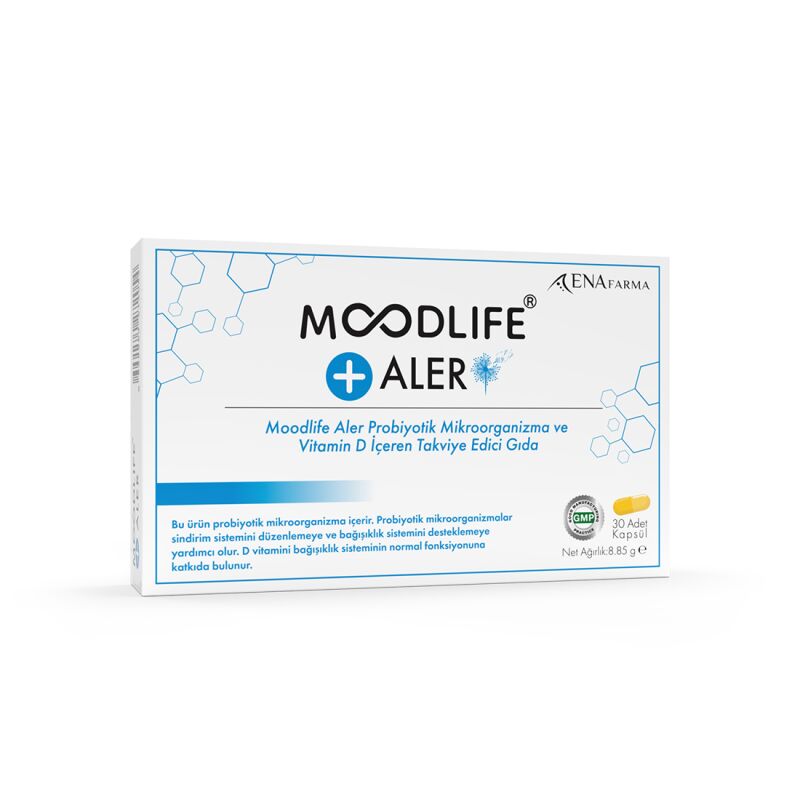 MOODLIFE ALER PROBIYOTIK D VIT ICEREN 30 KAPSUL