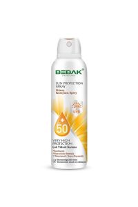 Bebak SPF50+ Güneş Spreyi 150 ml