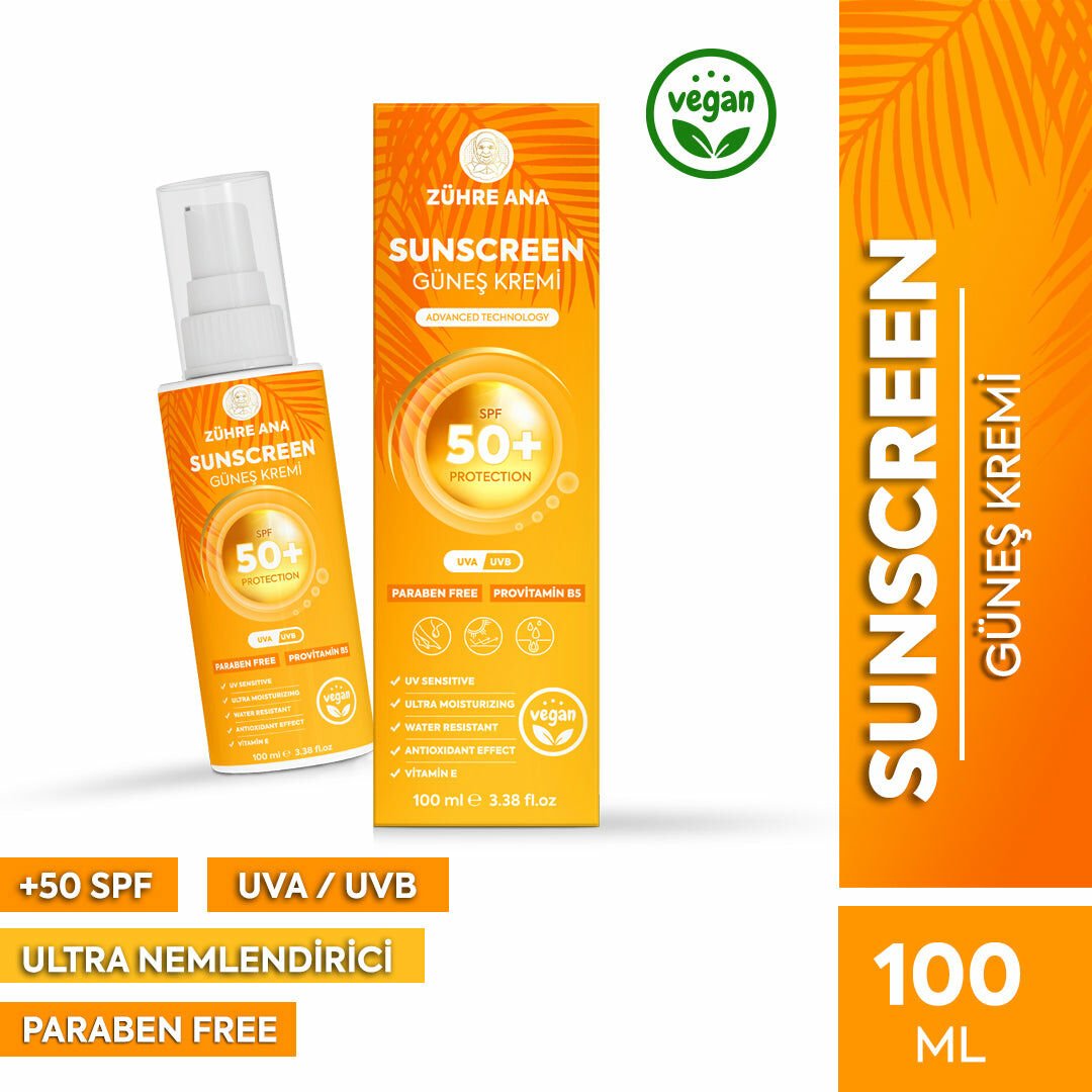 Zühre Ana Sunscreen Güneş Kremi SPF50 100 ml