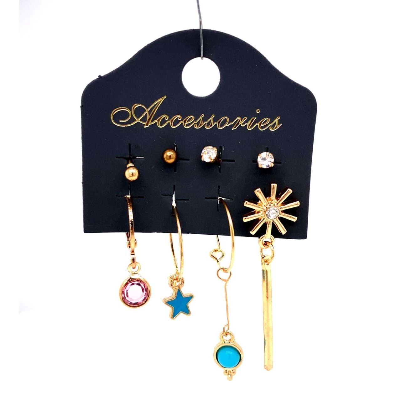 Dörtlü Spor Küpe 0200-44