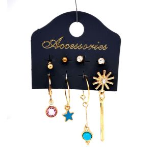 Dörtlü Spor Küpe 0200-44