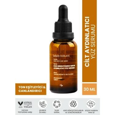 Bade Natural %100 Doğal Aydınlatıcı Göz Altı Serumu 30 ml