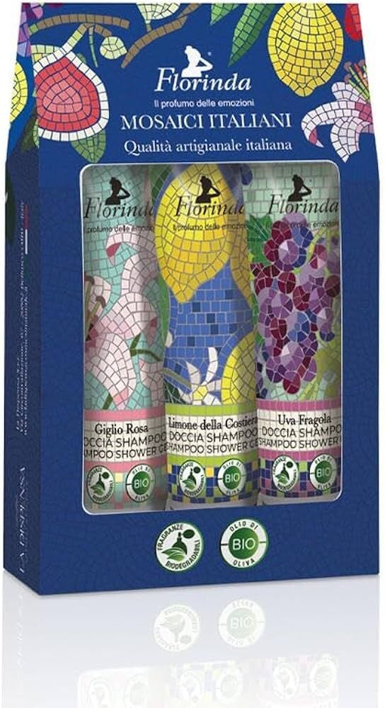 Florinda Mozaik Karışık Duş Şampuanı 30 ml - 3'lü Set