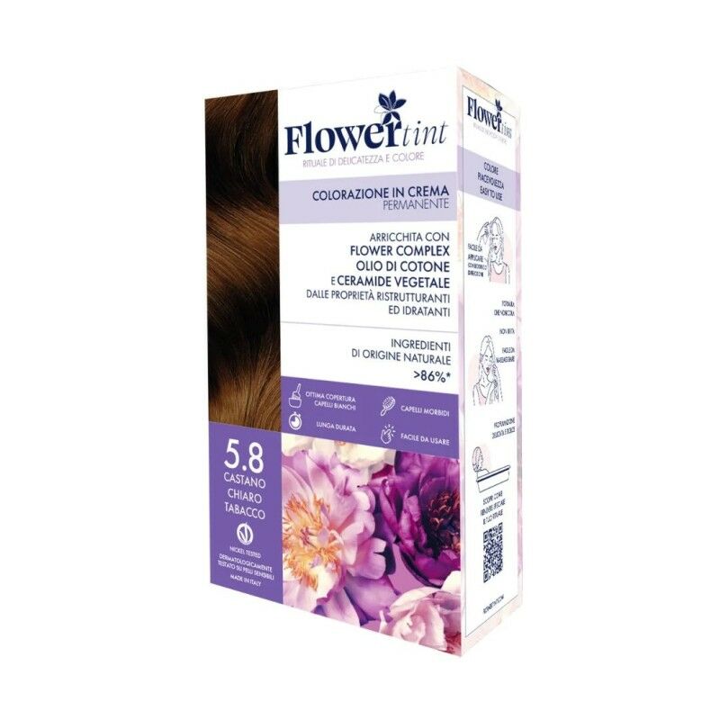 Flowertint Castano Chiaro Tabacco Saç Boyası No: 5,8