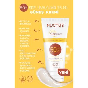 Nuctus Güneş Kremi SPF50+ 75 ml