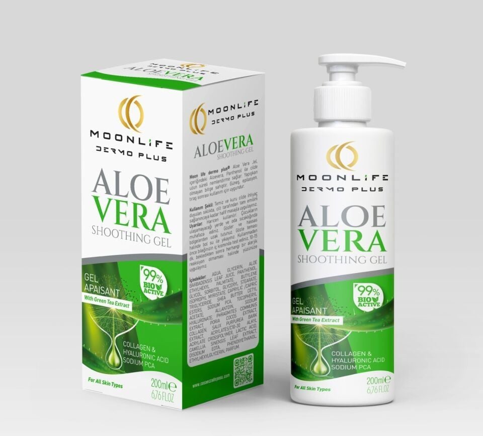 Moon Life Aloe Vera Jel Lipozomal 200 ml
