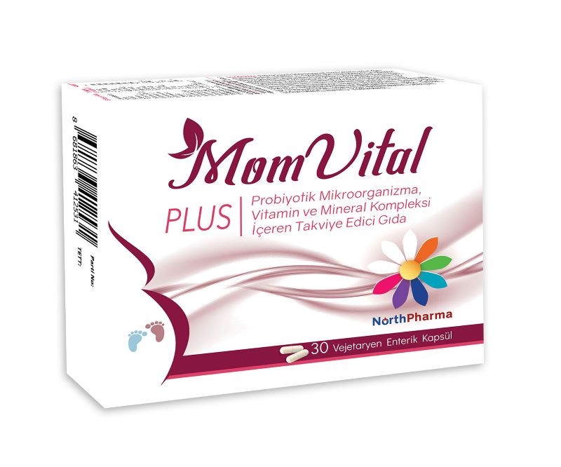 Momvital Plus 30 Kapsül