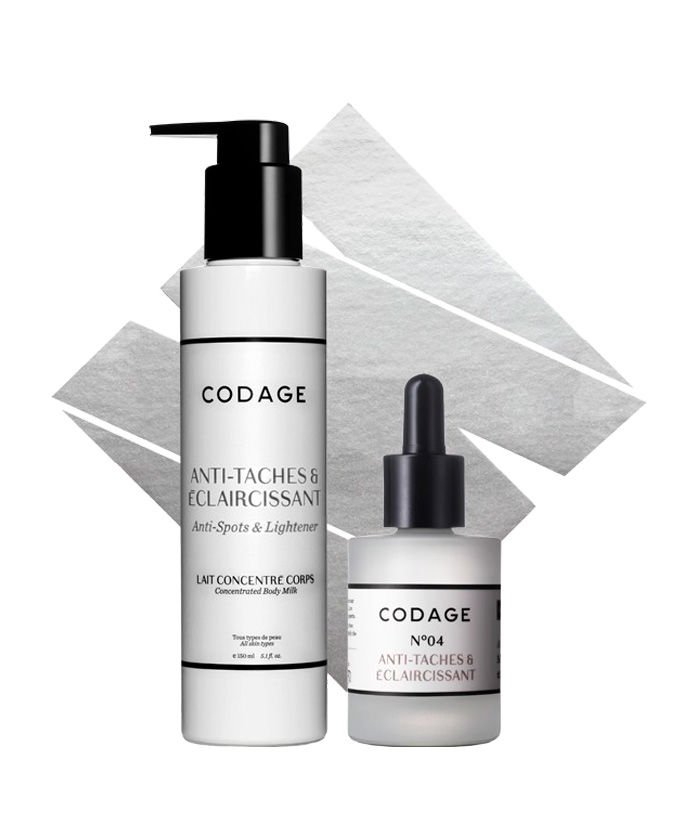 Codage Perfect Duo Anti Spots Lightener- Serum No: 4 30 ml + Concentrated Body Milk 150 ml
