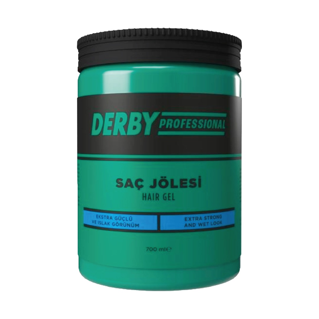 Derby Professional Ekstra Güçlü & Islak Görünüm Saç Jölesi 700 ml