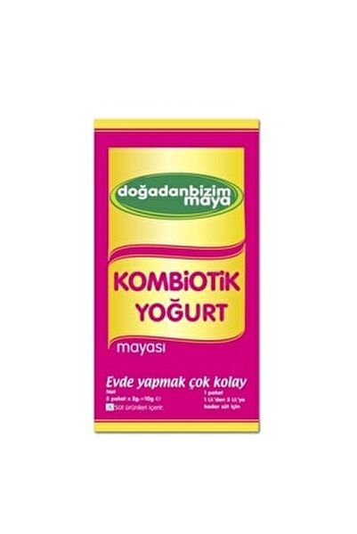Doğadan Bizim Artıbiotik Kombiotik Probiotik Prebiotik Yoğurt Mayası 2 gr 30 Saşe
