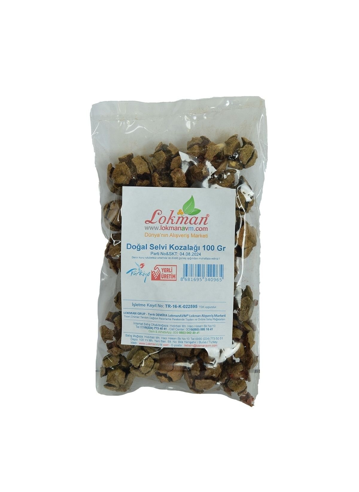 Lokmanavm Selvi Kozalağı Doğal 100 gr