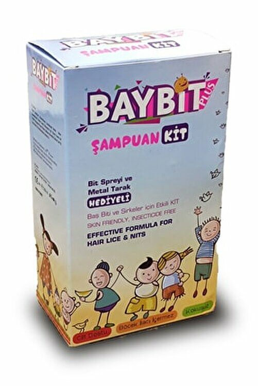 Baybit Plus Kit Bit Şampuanı 200 ml + Bit Spreyi 75 ml + Metal Tarak