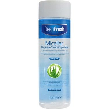 DeepFresh Micellar Çift Fazlı Makyaj Temizleme Suyu 200 ml