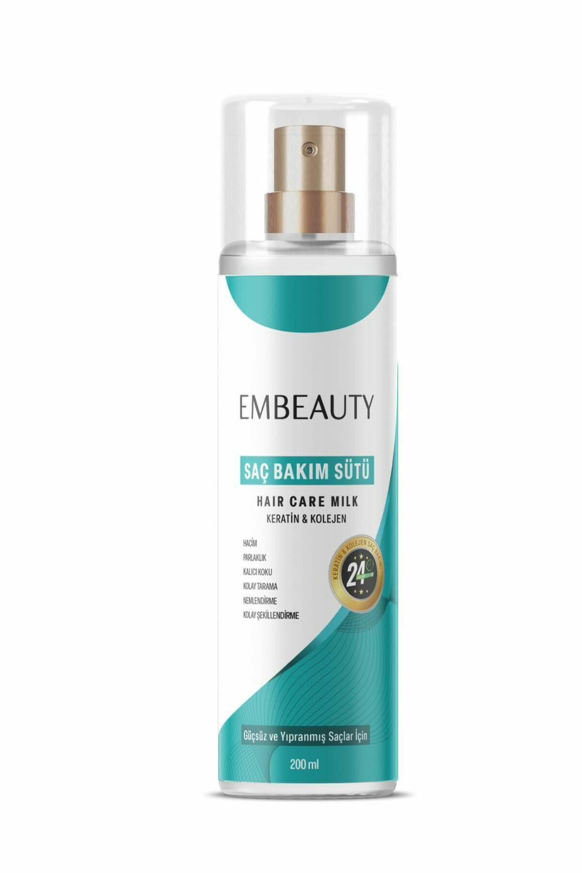 Embeauty Besleyici Keratin Kolajen Saç Bakım Sütü 200 ml