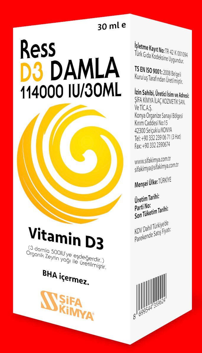 RESS D3 DAMLA 30 ML