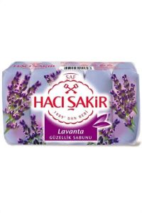 Hacı Şakir Güzellik Sabunu 70 gr 4'lü - Lavanta