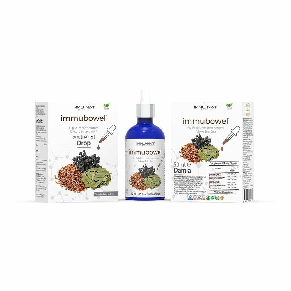İmmu-Nat İmmubowel Bitki Ekstratları Karışımı Damla 50 ml