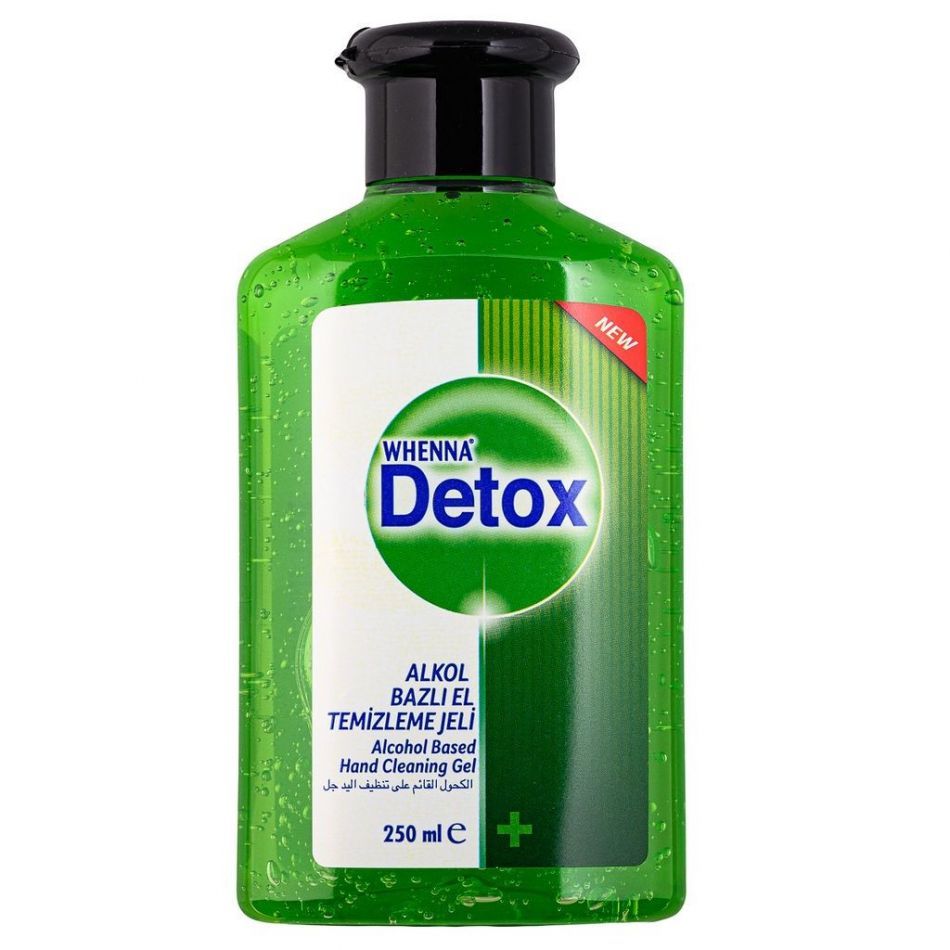 Detox Alkol Bazlı El Dezenfektanı Jel 250ml