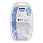 Chicco Physio Soft Silikon Emzik 0 Ay+ Tekli