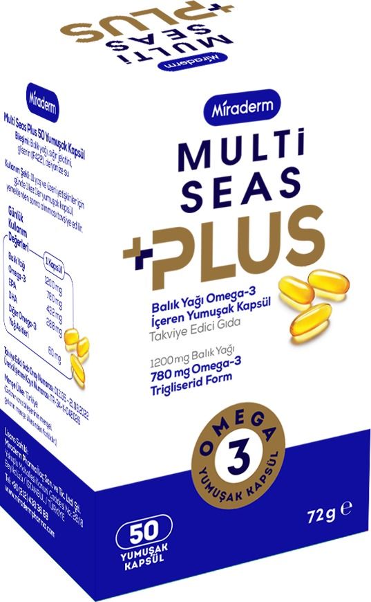 Multı Seas Plus Omega 3 1200Mg