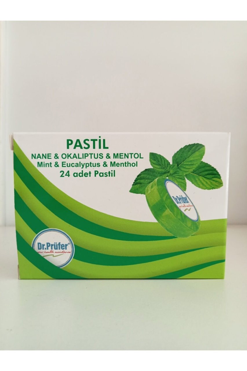 Dr. Prüfer Pastil Nane & Okaliptus & Mentol 24'lü