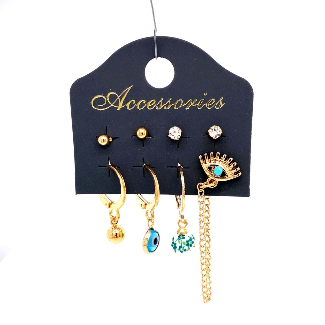 Dörtlü Spor Küpe 0200-116