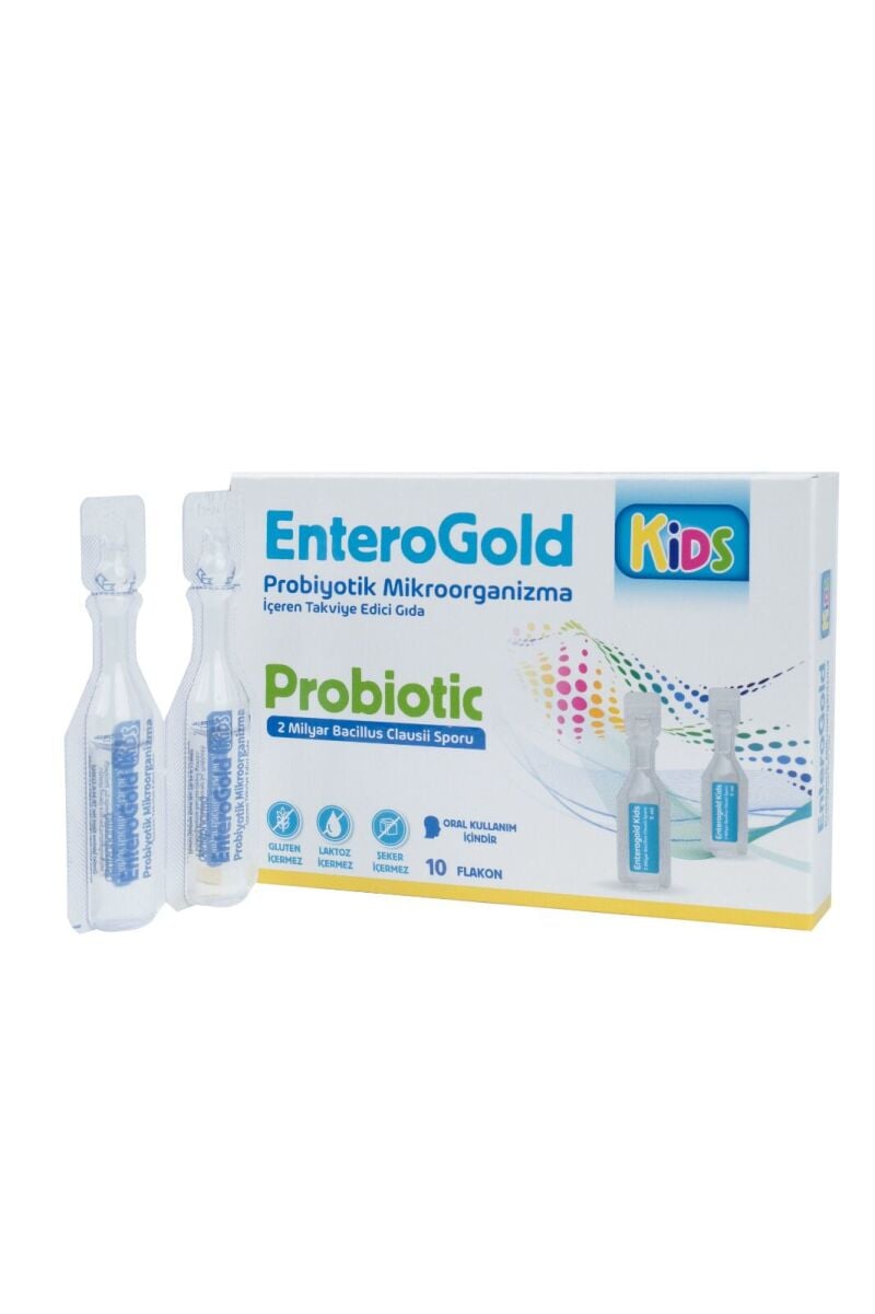 ENTEROGOLD KIDS PROBIOTIC 10 FLK