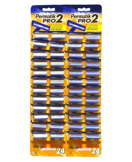 Gillette Permatik Pro2 Kartela 96'lı