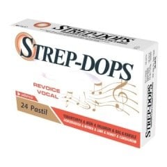 Strep-Dops Revoice Vocal 24 Pastil