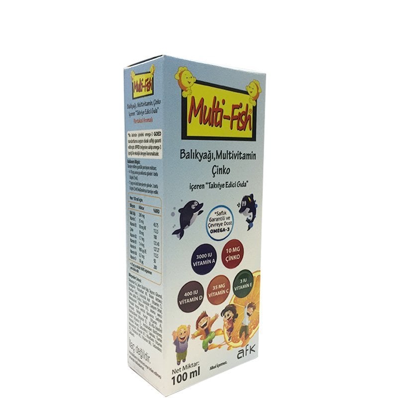Multi Fish Şurup 100 ml