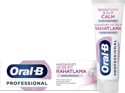 Oral-B Diş Macunu Professional Hassasiyet ve Diş Eti Rahatlama Orijinal 75 ml