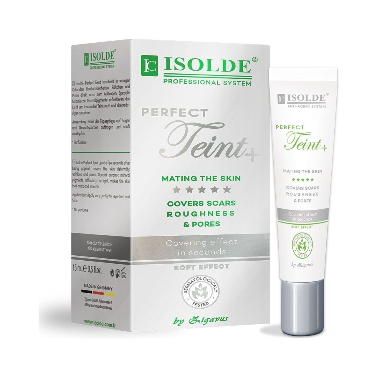 Zigavus Isolde Göz ve Yüz Doğal Kapatıcı 15ml