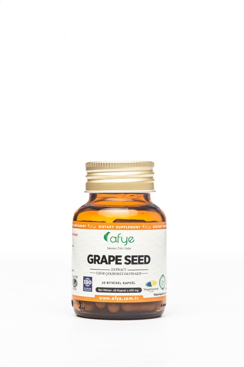 AFYE ÜZÜM ÇEKİRDEĞİ 600 MG 60 KAPSÜL