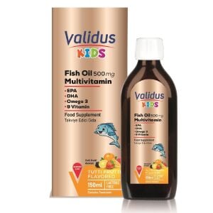 Validus Kids Fish Oil Multivitamin 150 ml Şurup