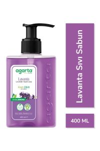 Agarta Doğal Krem Etkili Sıvı Sabun Lavanta 400 ml